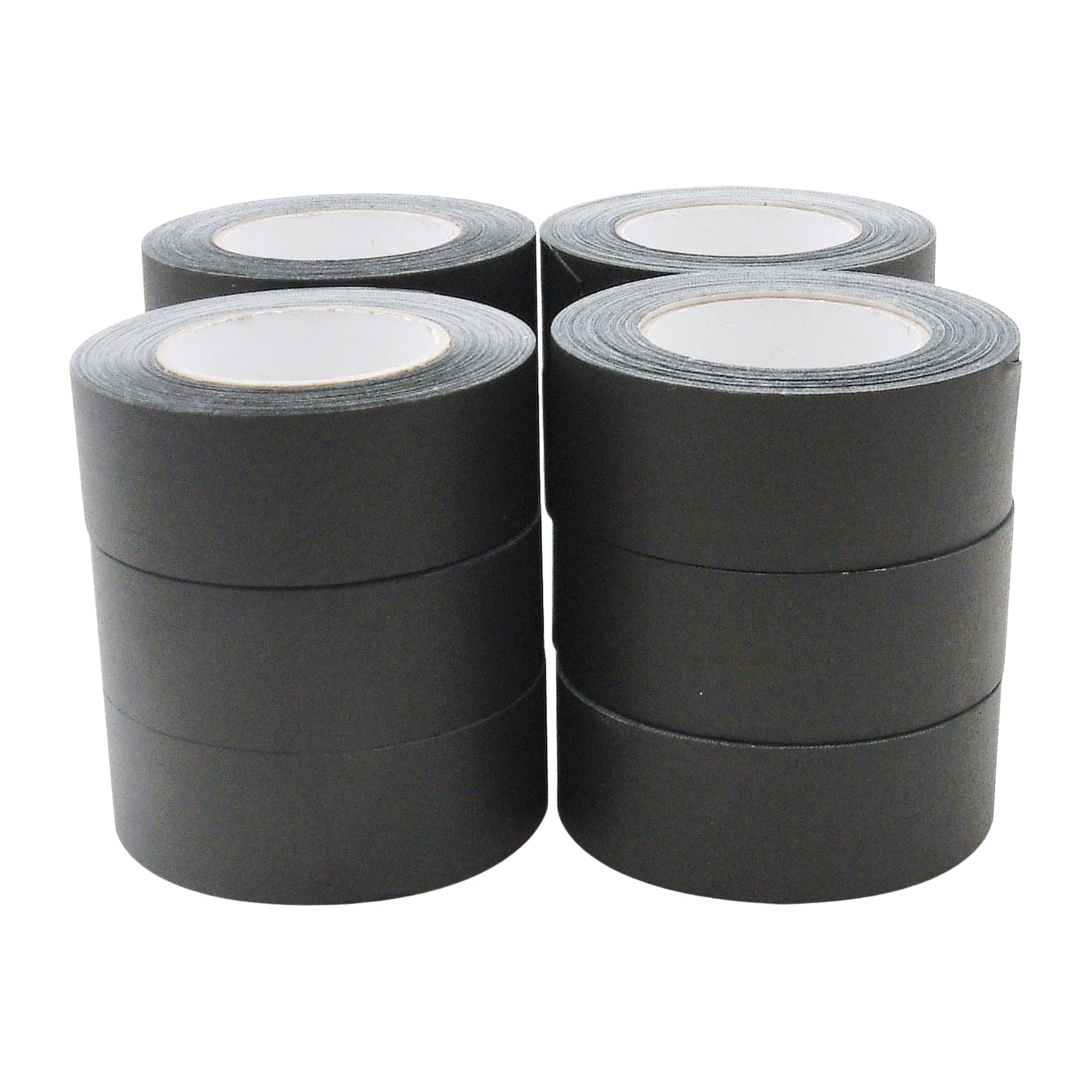JVCC GAFF30YD Premium Grade 30 Yard Gaffers Tape: 2 in. x 30 yds. (Schwarz) [12 Pack]