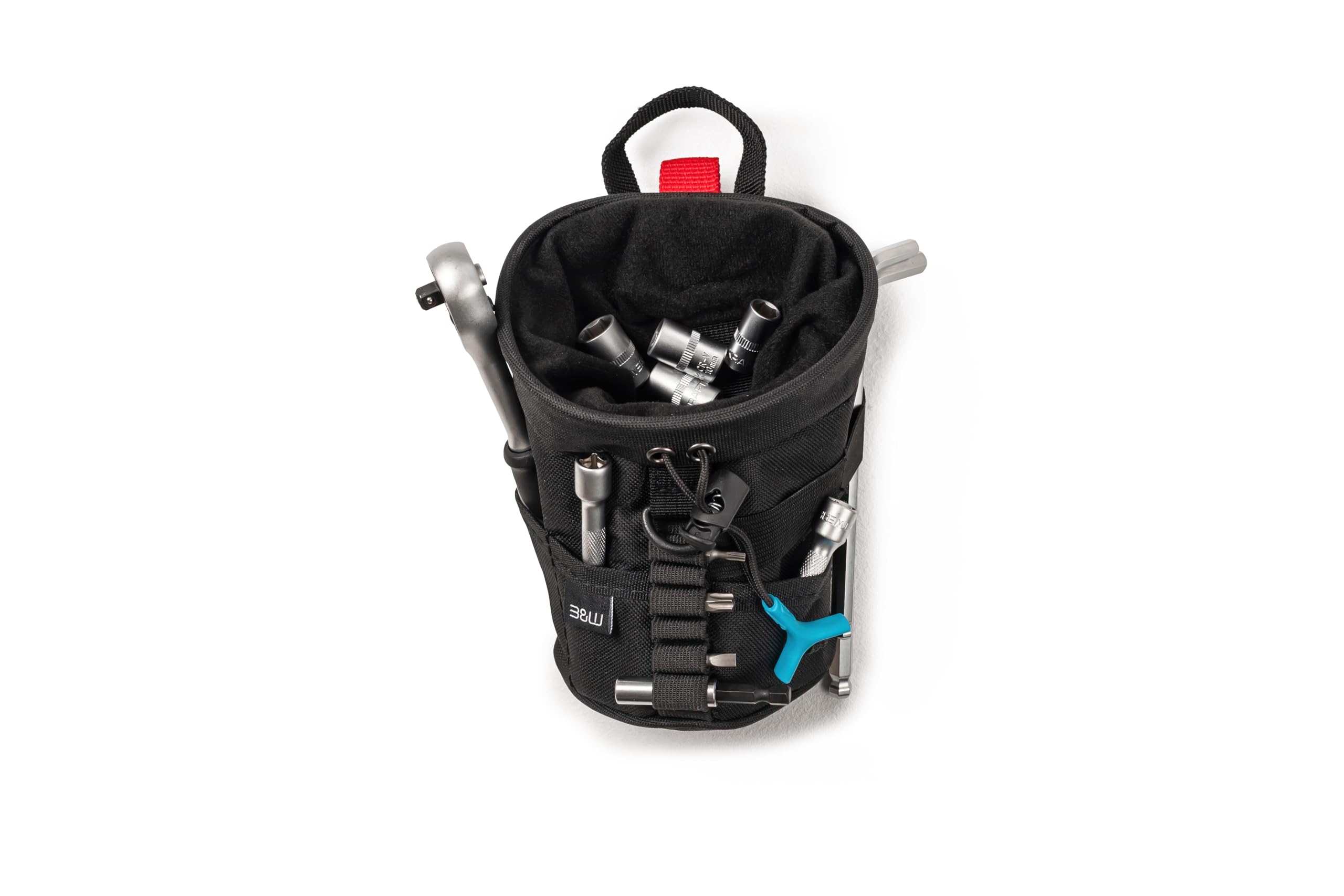 B&W Tool.Module 116.65 Sacoche à Outils Universelle (Porte-Outils avec système Fidlock, Support pour Clous/vis, Sac pour Ceinture à Outils, en Polyester) sans Outils