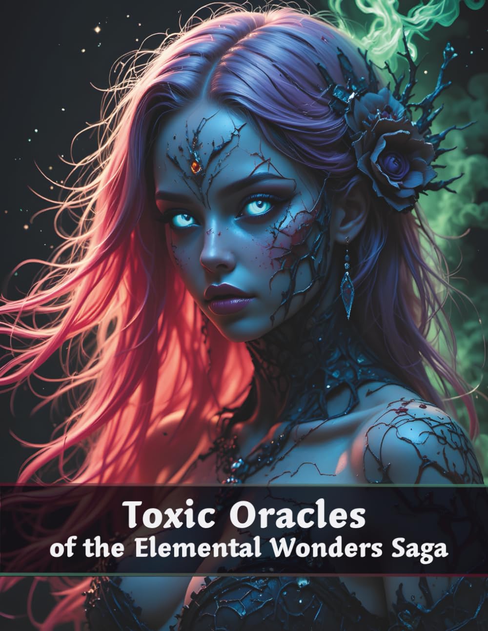 Toxic Oracles of the Elemental Wonders Saga: Realistic Grayscale Coloring Book for Adults and Teens featuring Corrupted Heroines and Dark Goddesses ... Coloring Books for Adults and Teens)