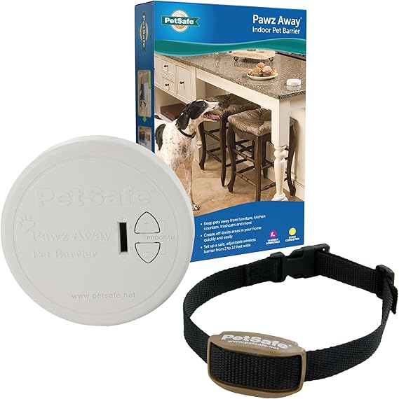 PetSafe Pawz Away Indoor Pet Barrier with Adjustable Range Dog and Cat Proofing