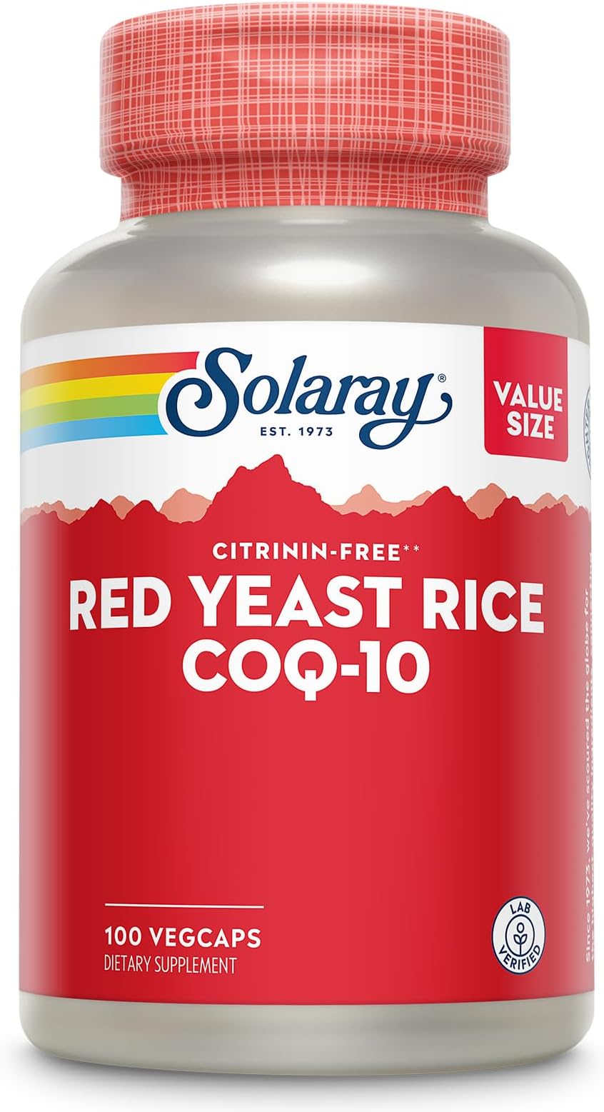 Jarrow Formulas Red Yeast Rice + CoQ10 120 caps (Pack of