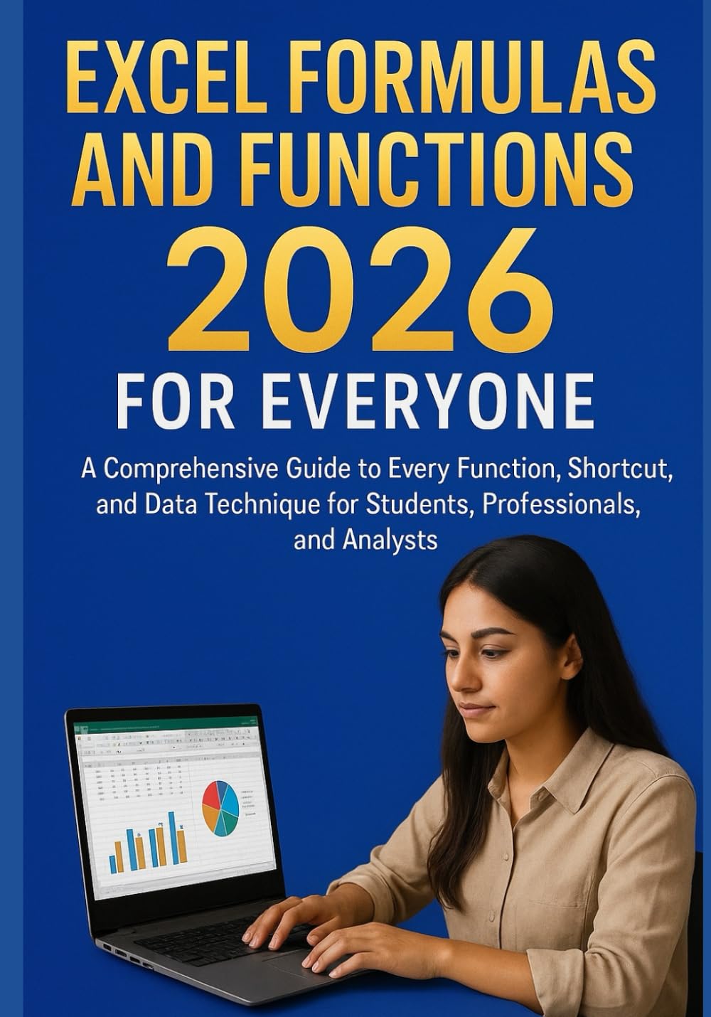 EXCEL FORMULAS AND FUNCTIONS 2026 FOR EVERYONE: A Comprehensive Guide to Every Function, Shortcut, and Data Technique for Students, Professionals, and Analysts