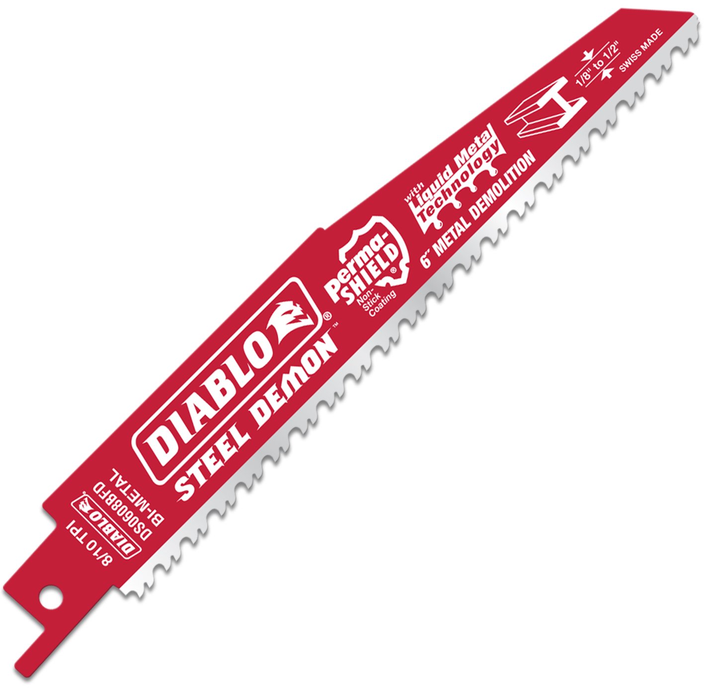 Diablo Steel Demon Demolition Reciprocating Saw Blade (Pack of 10)
