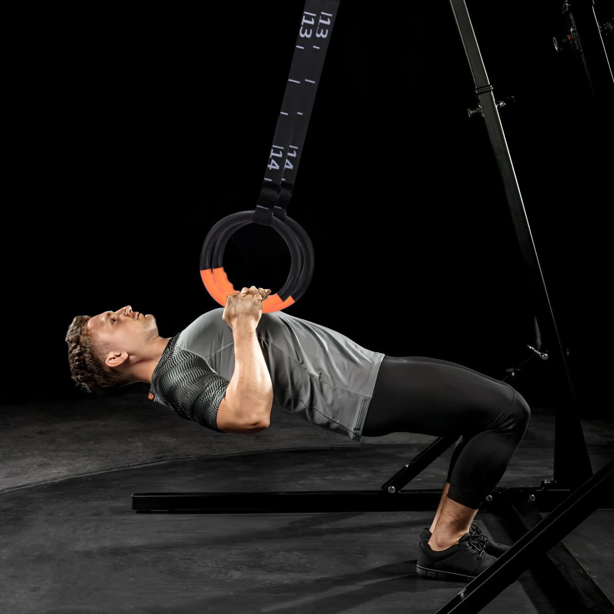 ブルー Hikeen 体操リング 15インチ 調節可能 体操吊り輪 防スリップ体操リング 家で 体育館で訓練ため 筋力トレーニングに最適 ホームジム 筋肉アップ プルアップ ブルー Amazon | Hikeen 体操リング 15インチ 調節可能 体操吊り輪 防スリップ