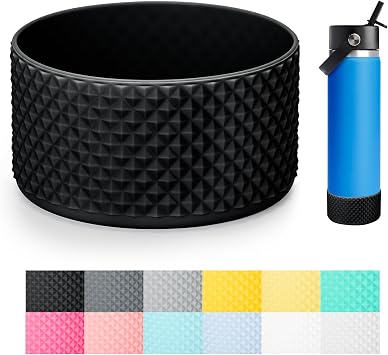 Silicone Boot for Owala Kids Water Bottle 14/16 oz, Anti-Slip Protective Sleeve for Owala Kids Tumbler 12OZ, Stanley Cup 20-40oz, HydroFlask 12-24OZ