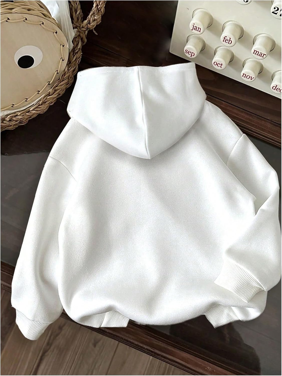 SweatyRocks Women's Cherry Cheetah Print Hoodies Long Sleeve Pullovers Sweatshirts with Pockets Trendy Fall Clothes - Image 3