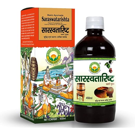 Saraswatarishta Tonic - Ayurvedic 450ml 450 ml