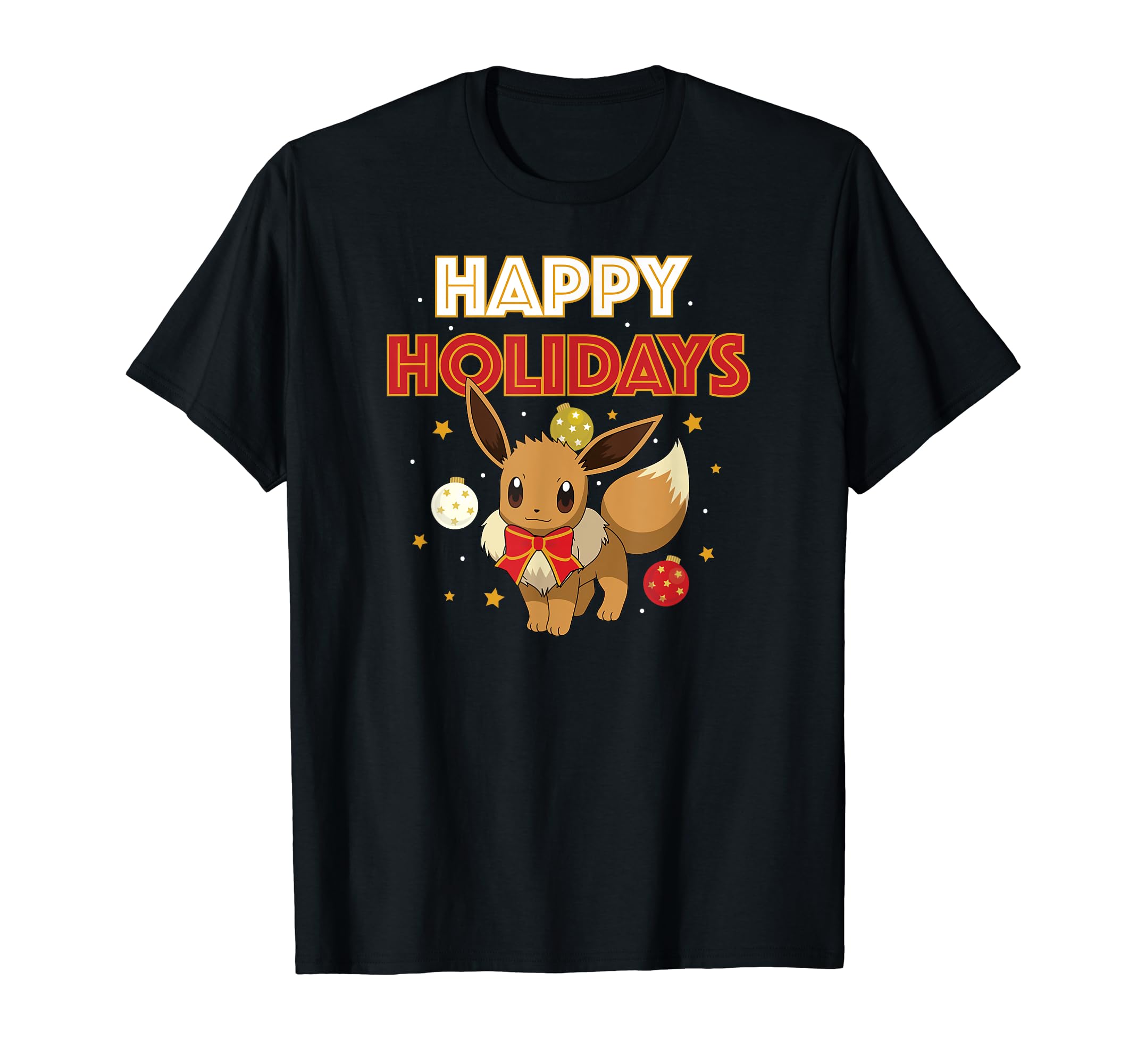 Pokémon - Happy Holidays Eevee T-Shirt
