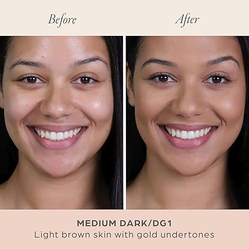 Miniatura 18 de PÜR Beauty - Base de maquillaje mineral prensado 4 en 1 SPF 15 con corrector y polvo de acabado, base de cobertura media a completa, polvo a base de