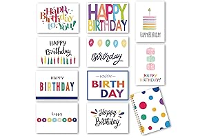 100 Birthday Cards, 5x7