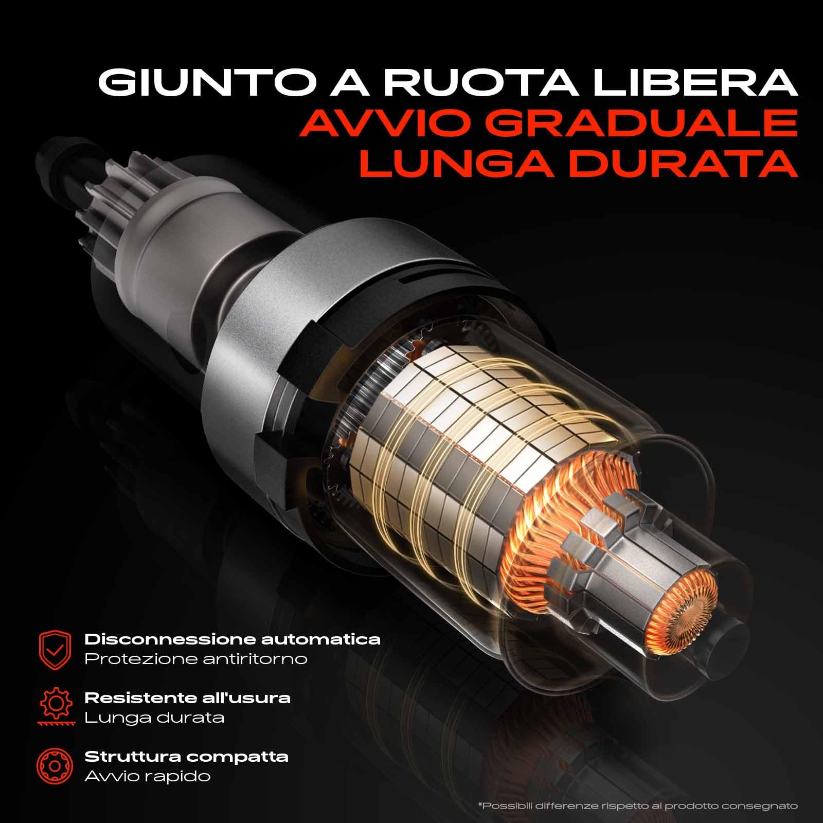Frankberg Motore di avviamento Auto 1,1 KW/12 V/9 denti Compatibile con 2 CV 6 2 CV 4 Mehari 0.6 Mehari 4x4 Dyane 4 Replace# 5426014,5433495