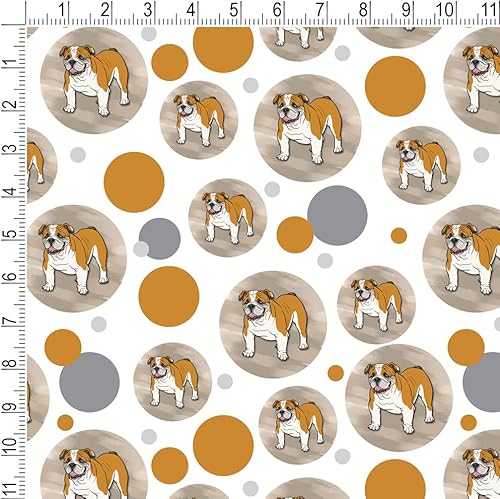 Miniatura 2 de GRAPHICS & MORE Rollo de papel de regalo prémium de Bulldog Inglés para mascotas