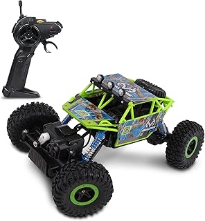 NKOK Realtree: 1:16 Scale RC: Rock Crawler - Edge Camo Green - 2.4 GHz Radio Control #81611, Competition Series, Real Time 4x4, Officially Licensed, Ages 6+