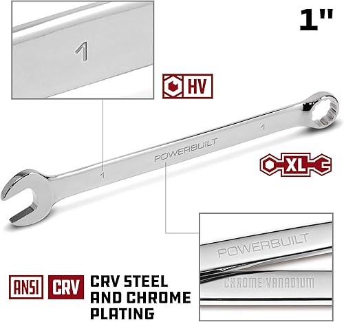 Miniatura 2 de Powerbuilt Alltrade 640480 Llave combinada de patrón largo de 1 pulgada