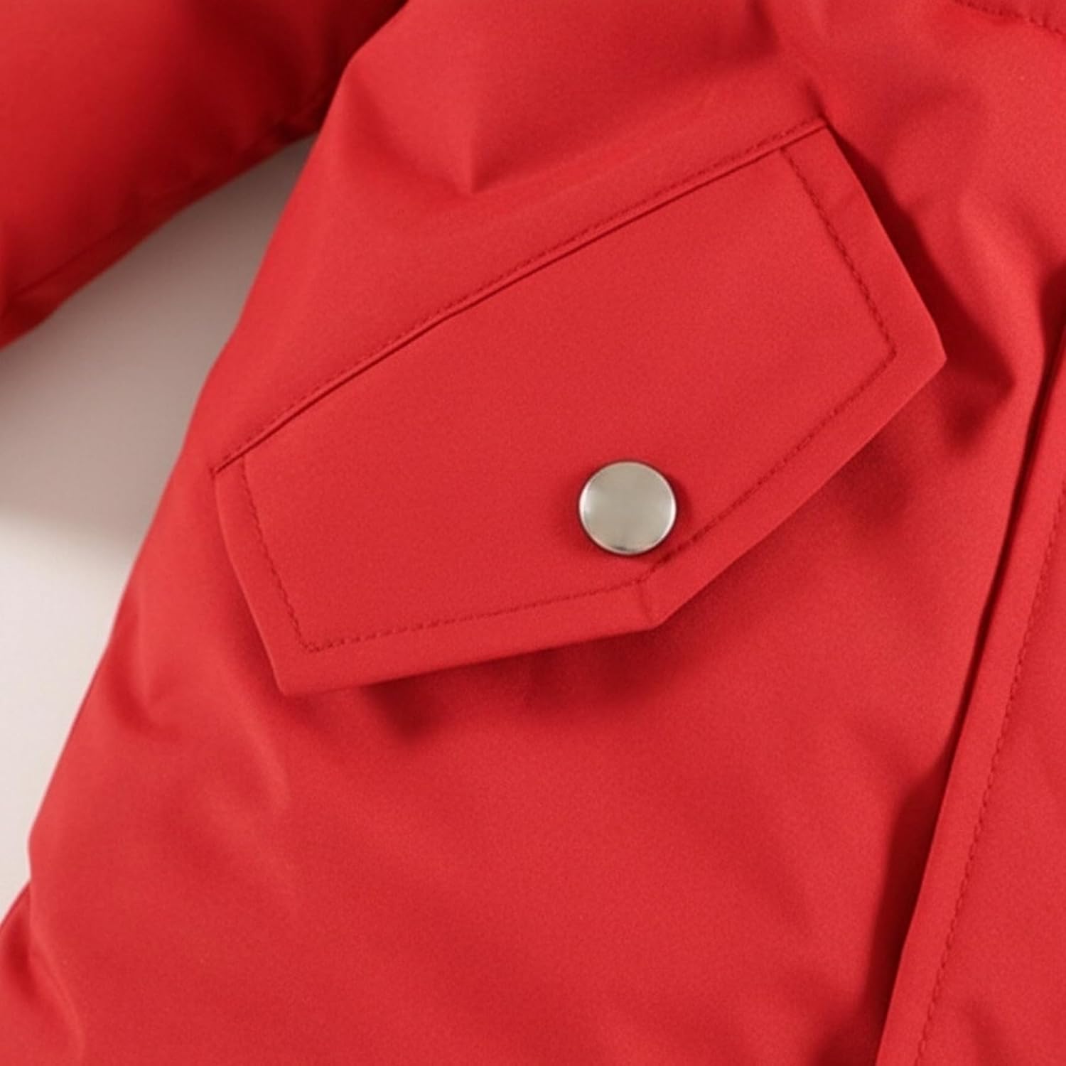 Girls Winter Coat Puffer Jacket with Hood Heavyweight Waterproof Long Parka Snow Outwear for Kids - Image 6