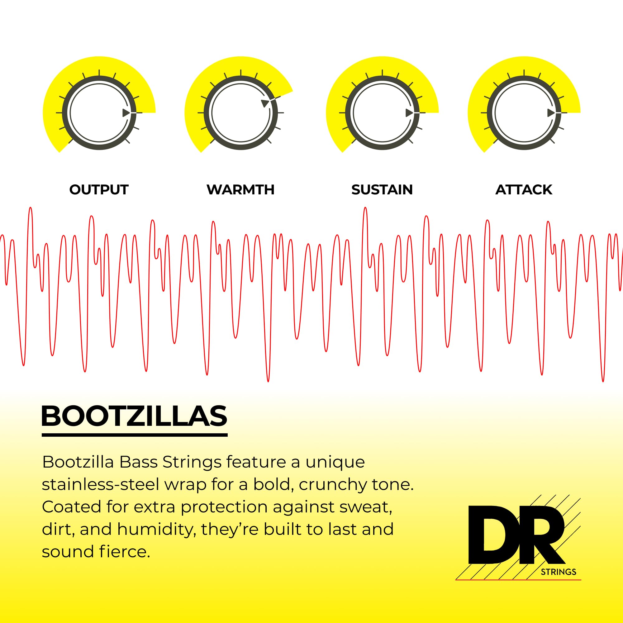Amazon.com: DR Strings Bass Strings, Bootzillas - Bootsy Collins