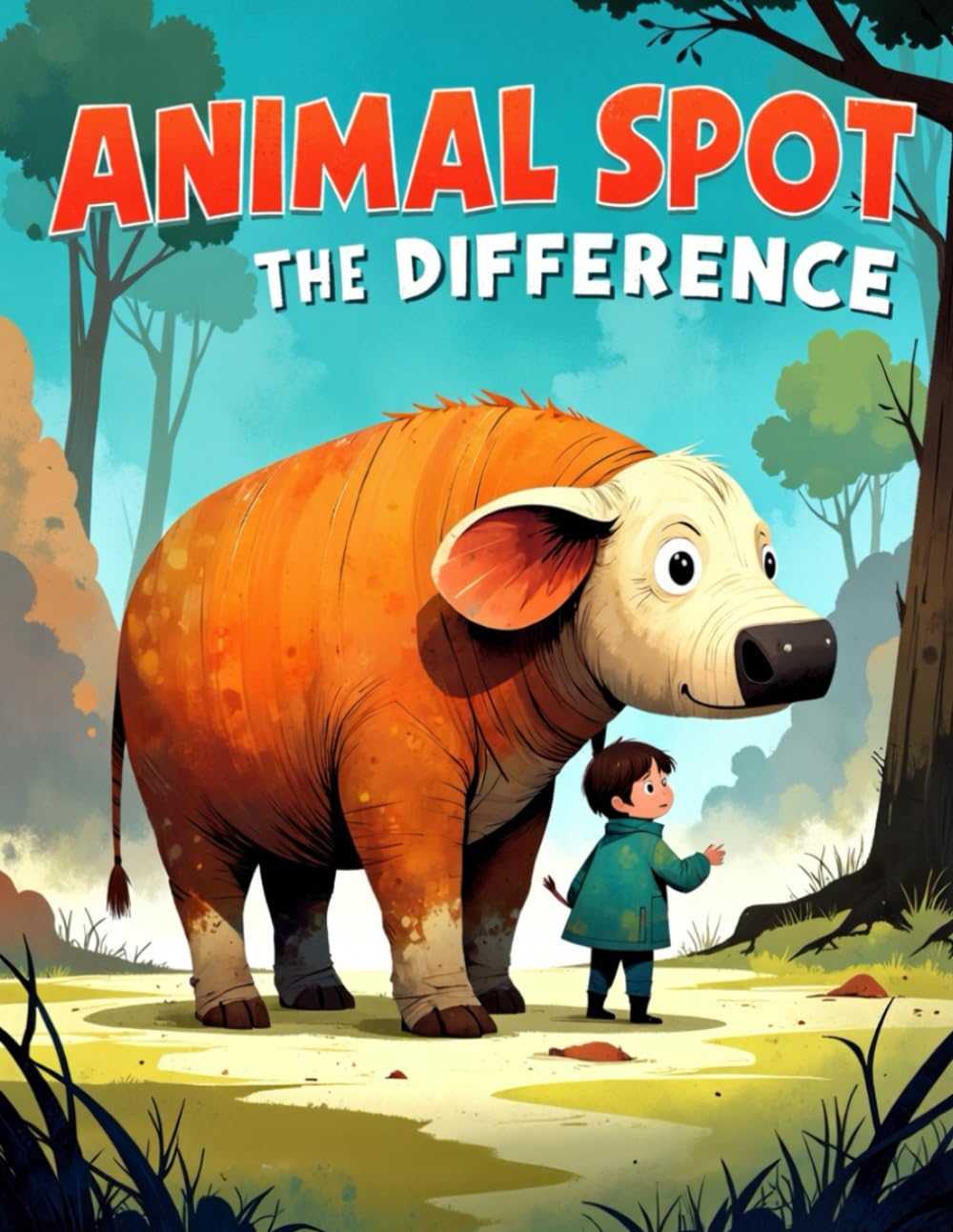 Animal Spot the Difference for Kids: Fun Picture Puzzles to Build Focus & Observation Skills