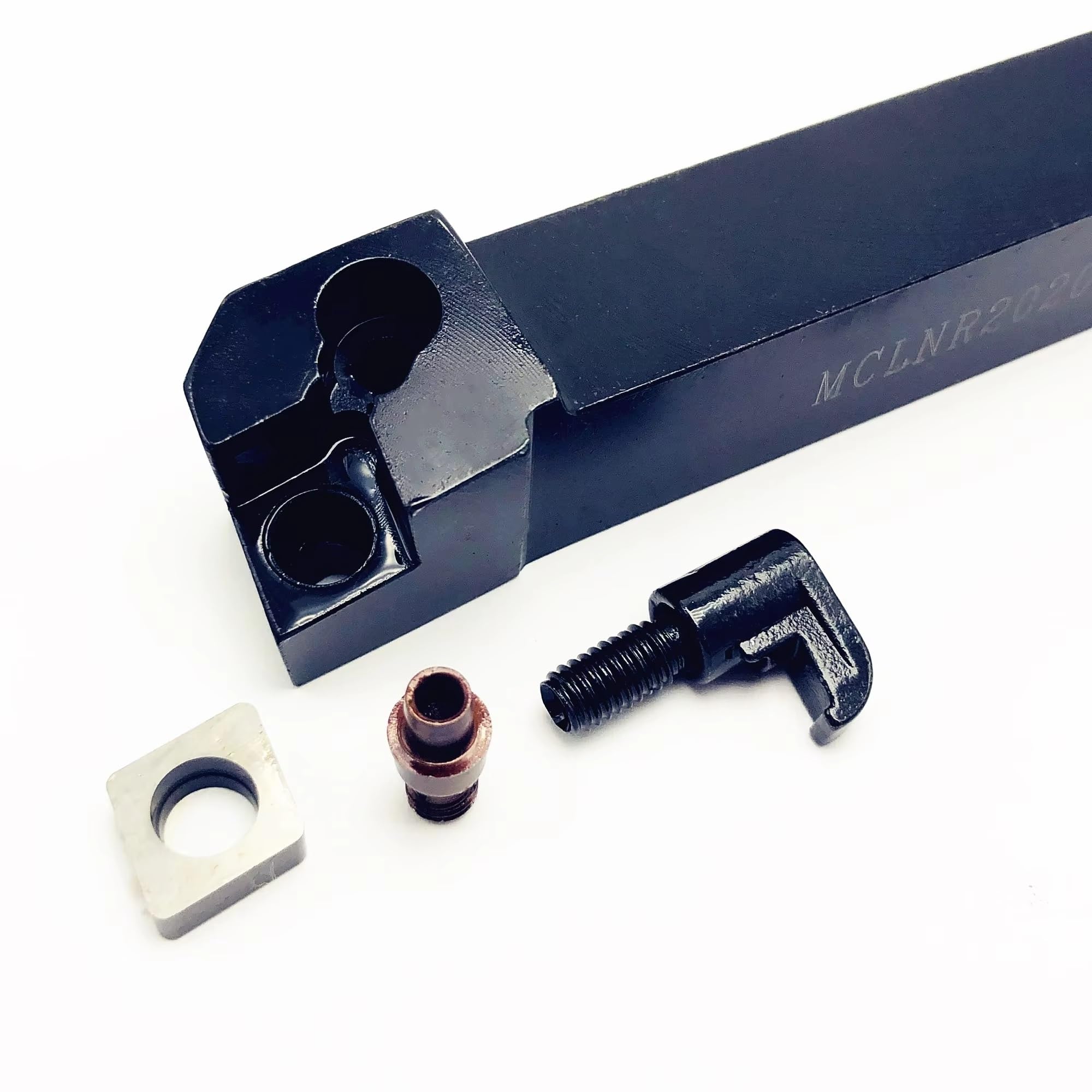 Barra De Herramientas Para Torno CNC MCLNR/L2020K12 De 16 Mm, 20 Mm Y 25 Mm, Portaherramientas Externo Para Insertos CNMG120404/08 Herramienta de Torno(120408 MA UE6020,MCLNL2020 K12)