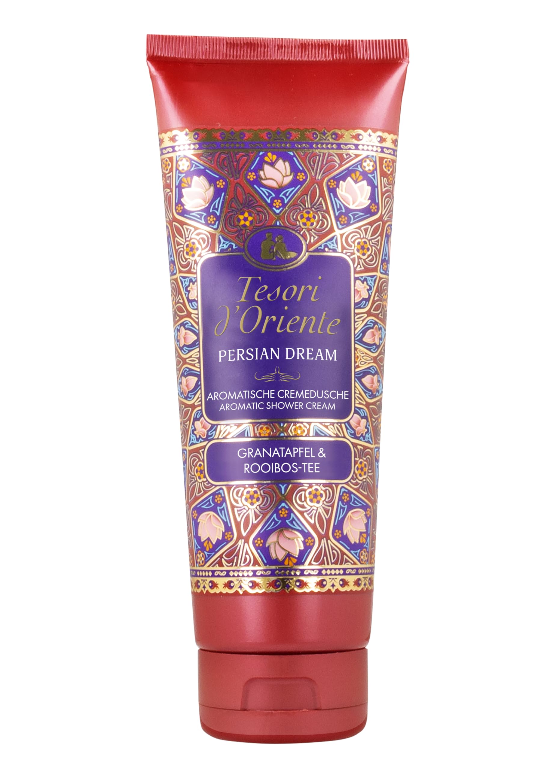 TESORI D’ORIENTE d'Oriente Cremedusche Persian Dream | 250 ml | aromatisches Duschgel | Granatapfel & Rooibos-Tee | Duschcreme zur Körperpflege | Ritual für Körper & Sinne