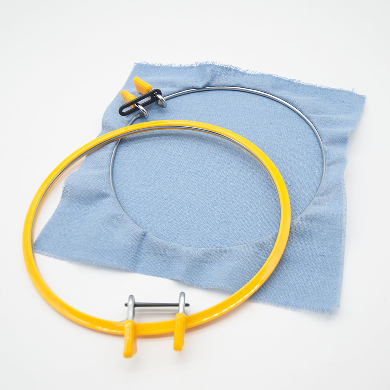 4Pcs Regolabile Rotondo Ricamo Cerchio Con Molla Clip Cucitura Telaio Per Ricamo Needlecraft E Cucitura Progetto