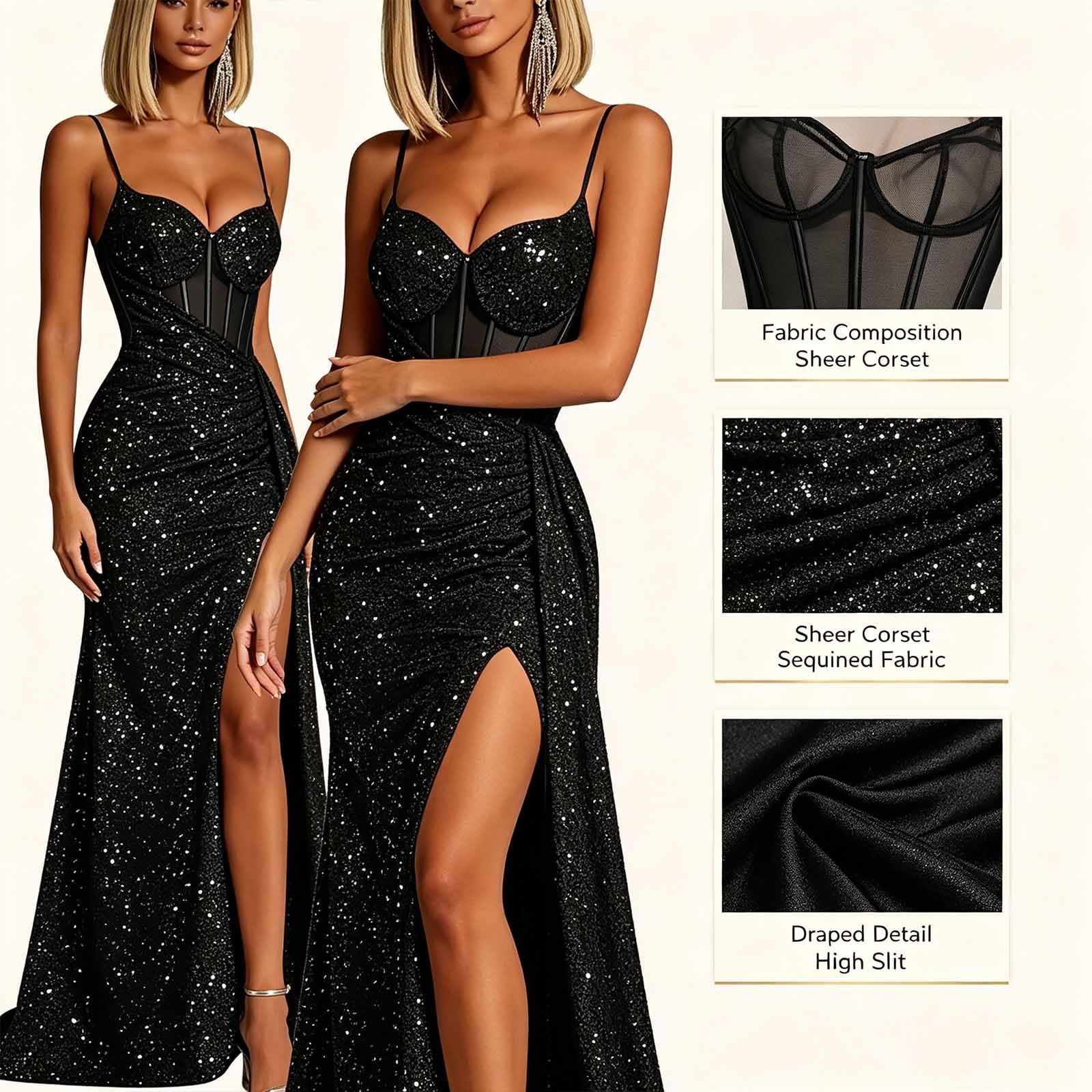 Vestito da Sposa Senza Spalline con Scialle Lungo A-Line per Matrimonio