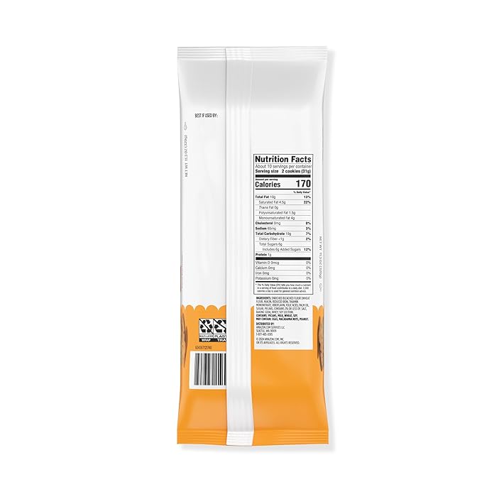 Galletas Pecan Shortbread Amazon Grocery 11.3 oz miniatura 2