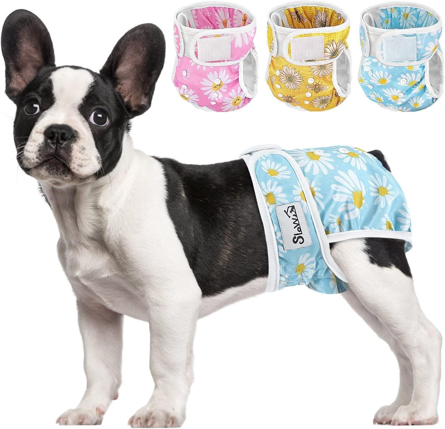 SlowTon Lava pañales para Perros, 3r Pack Pantalones para Perros ...