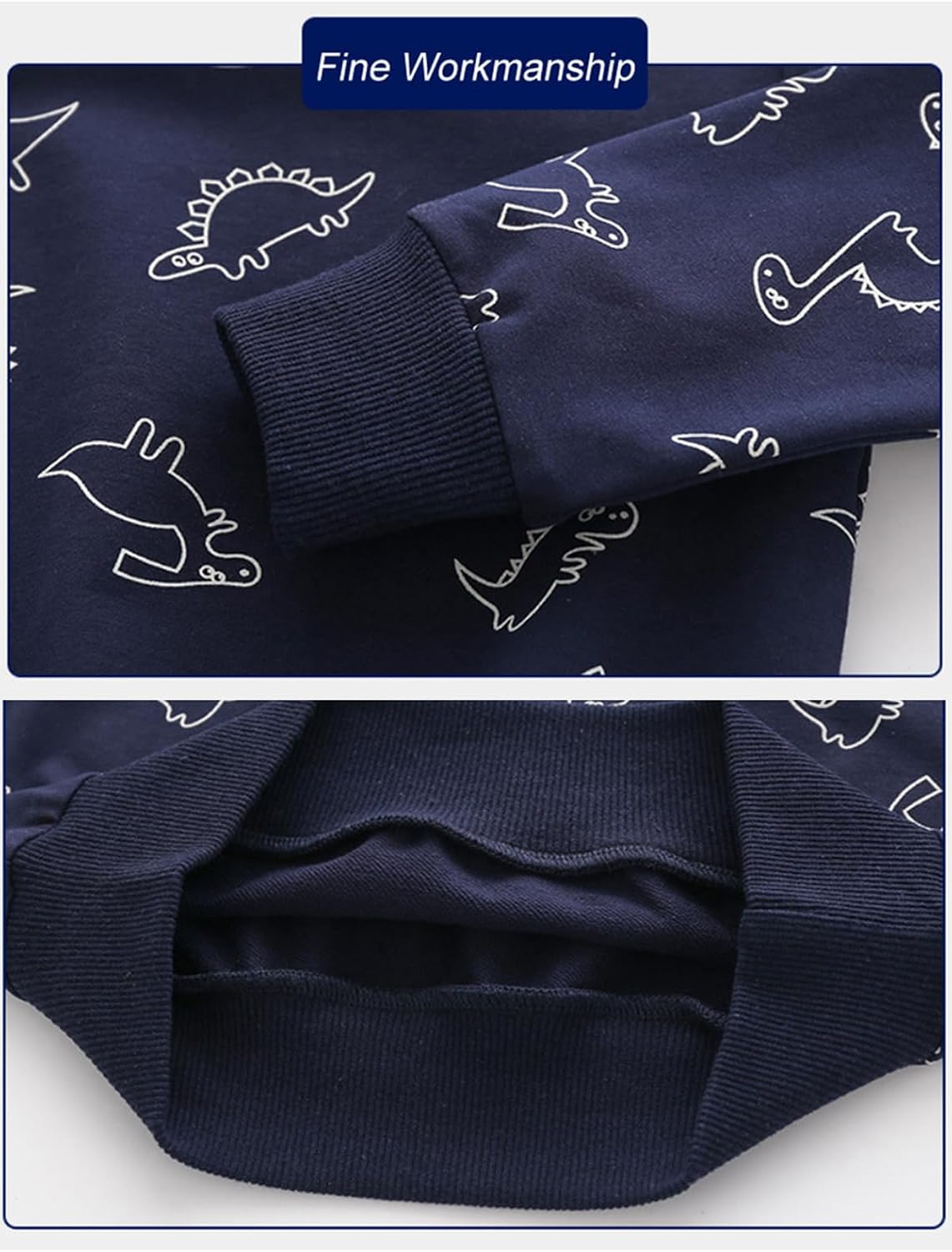 Boys Toddlers Dinosaurs Sweatshirts Long Sleeve Top Shirt