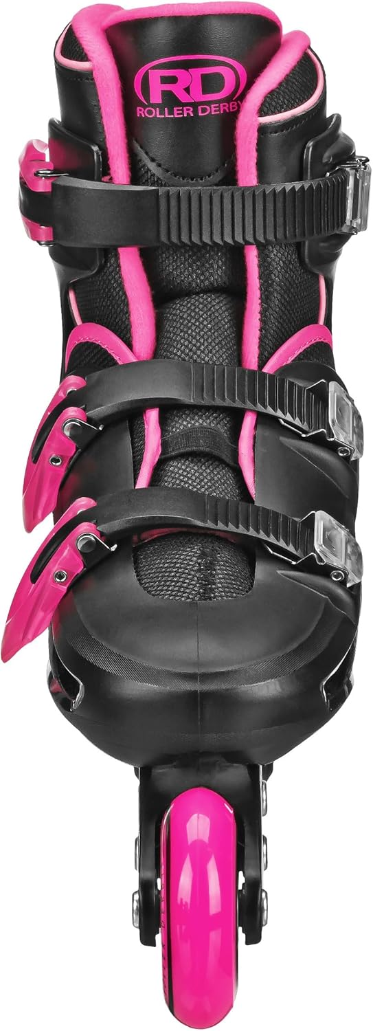 Roller Derby V-Tech 500 Adjustable Performance Inline Skates for Men, Women, Kids, Teens