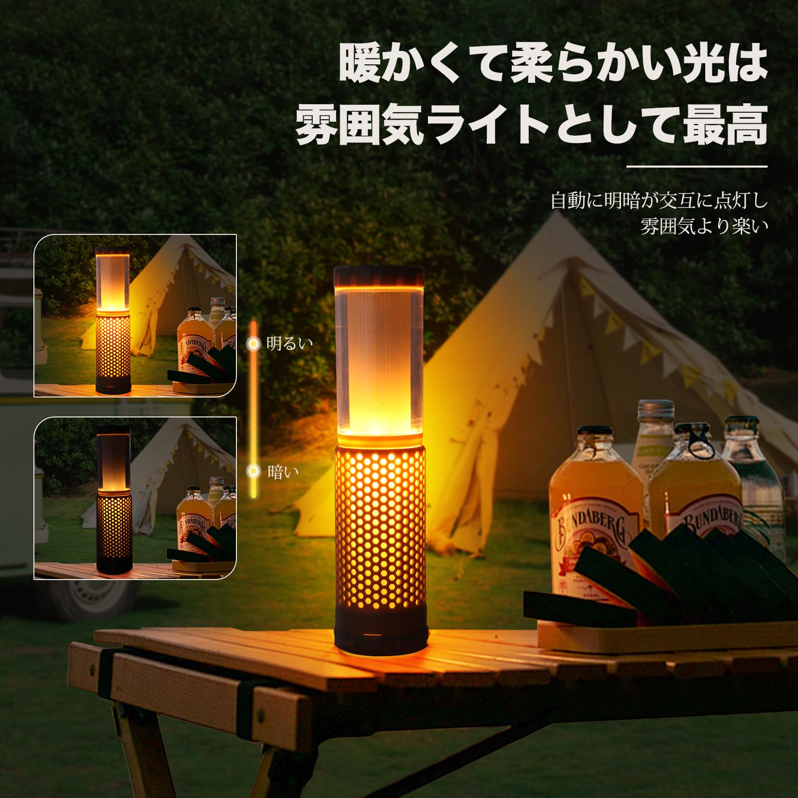 キッチン・食器 ランタン 防災 LED ランタン キャンプライト 懐中電灯