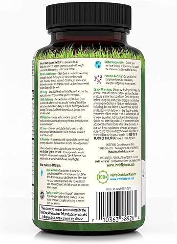 Miniatura 3 de Irwin Naturals Sistema de dieta de grasa corporal-Six Red, 72 cápsulas blandas