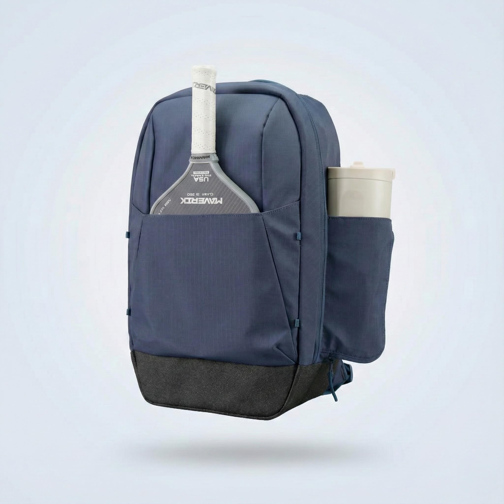 FORWRD Court Ranger Pickleball Bag – Premium Upright Bag for Paddles, Pickleballs, Metal Fence Hooks, Room For Shoes, Ripstop Waterproof Fabric, 25L Capacity