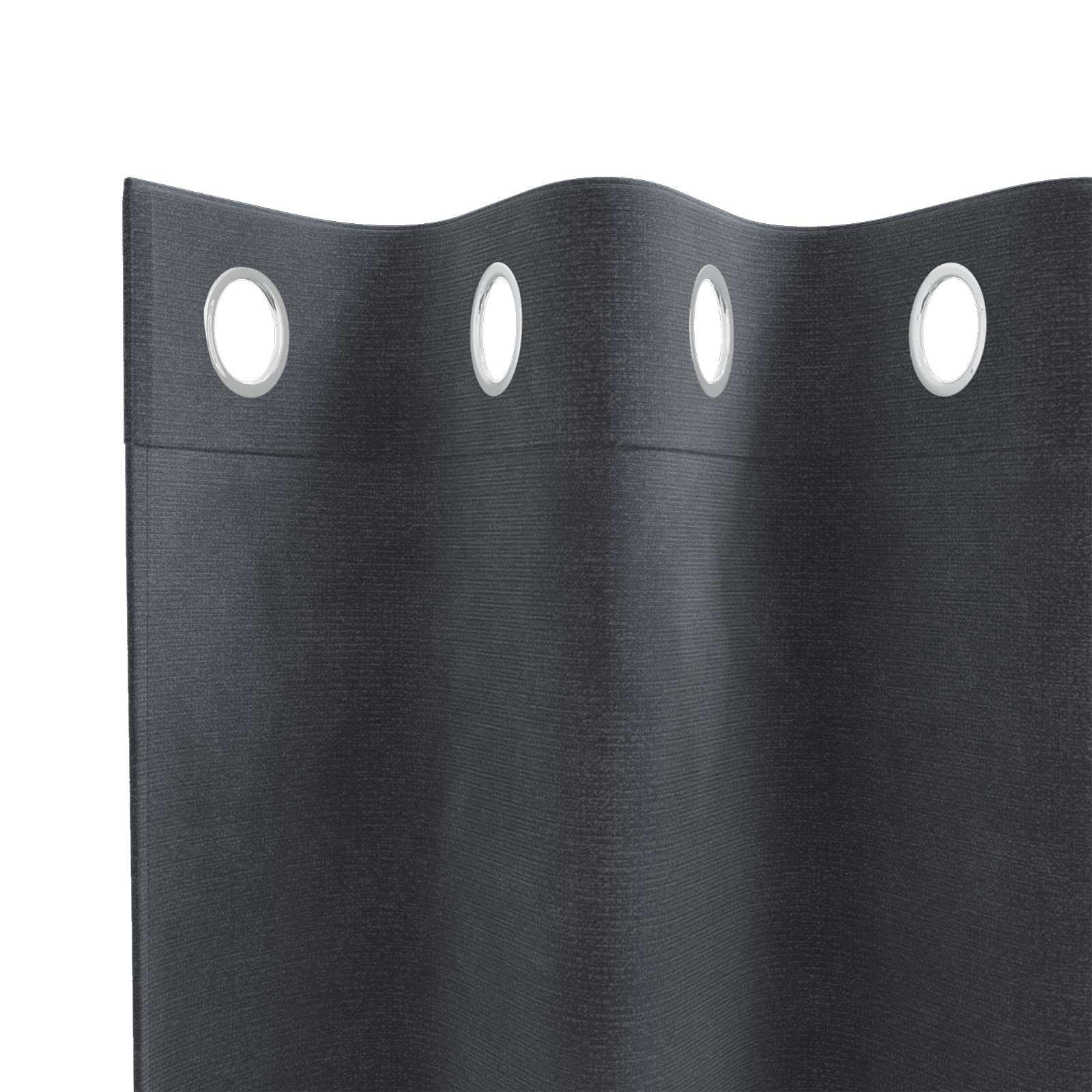 Zasłony zaciemniające, 2 sztuki, jasnoszare, 140 x 140 cm, aksamitne z oczkami, nieprzejrzyste i blokujące światło, idealne do salonu, sypialni, zasłony z ochroną cieplną i dźwiękochłonną, 2