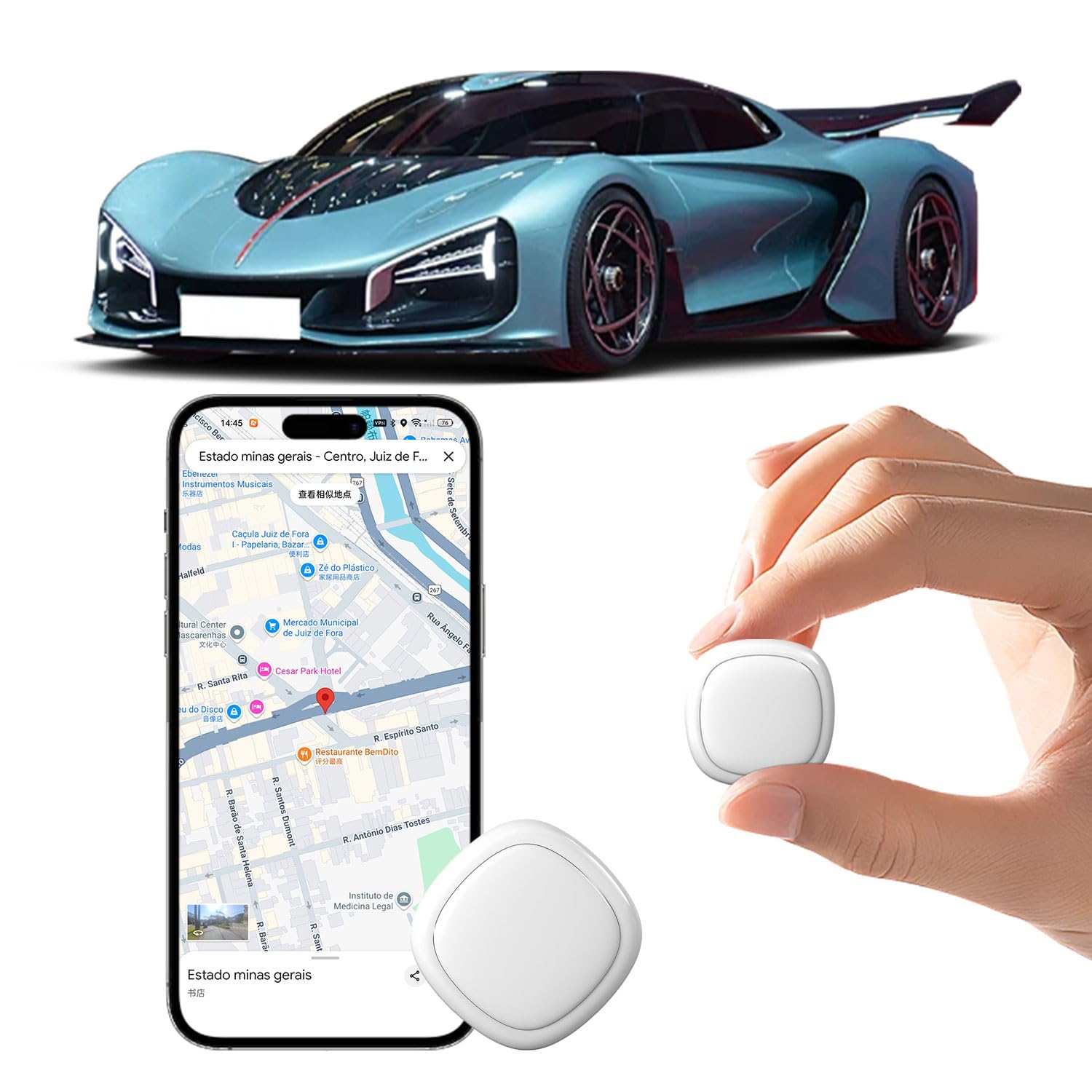 GPS Tracker for Vehicles 2026 Mini Magnetic FGEHX