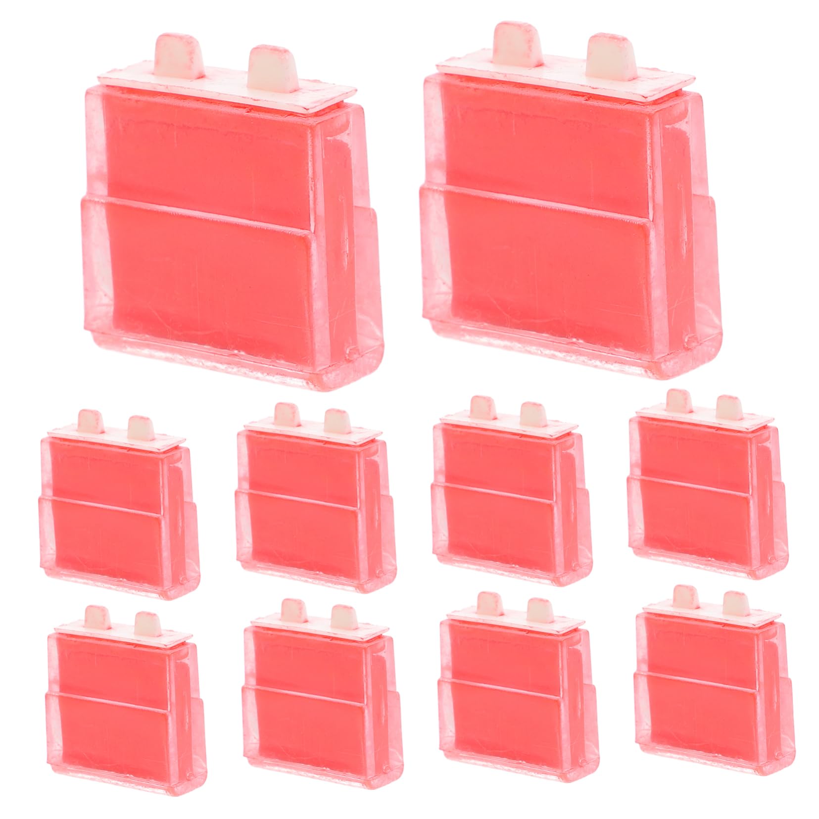 EXCEART 10pezzi Scatola Di Gessetti Da Sarto Polvere Da Cucito Rossa Accessori Per Cucito Pratici e Utili Per e Sartoria Gessetti Per Disegni Macchie