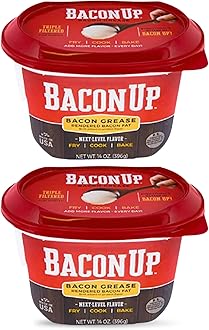 Bacon UpⓇ Bacon Grease for Outdoor Deep Frying, Fish Frying, and Cooking Chicken Wings