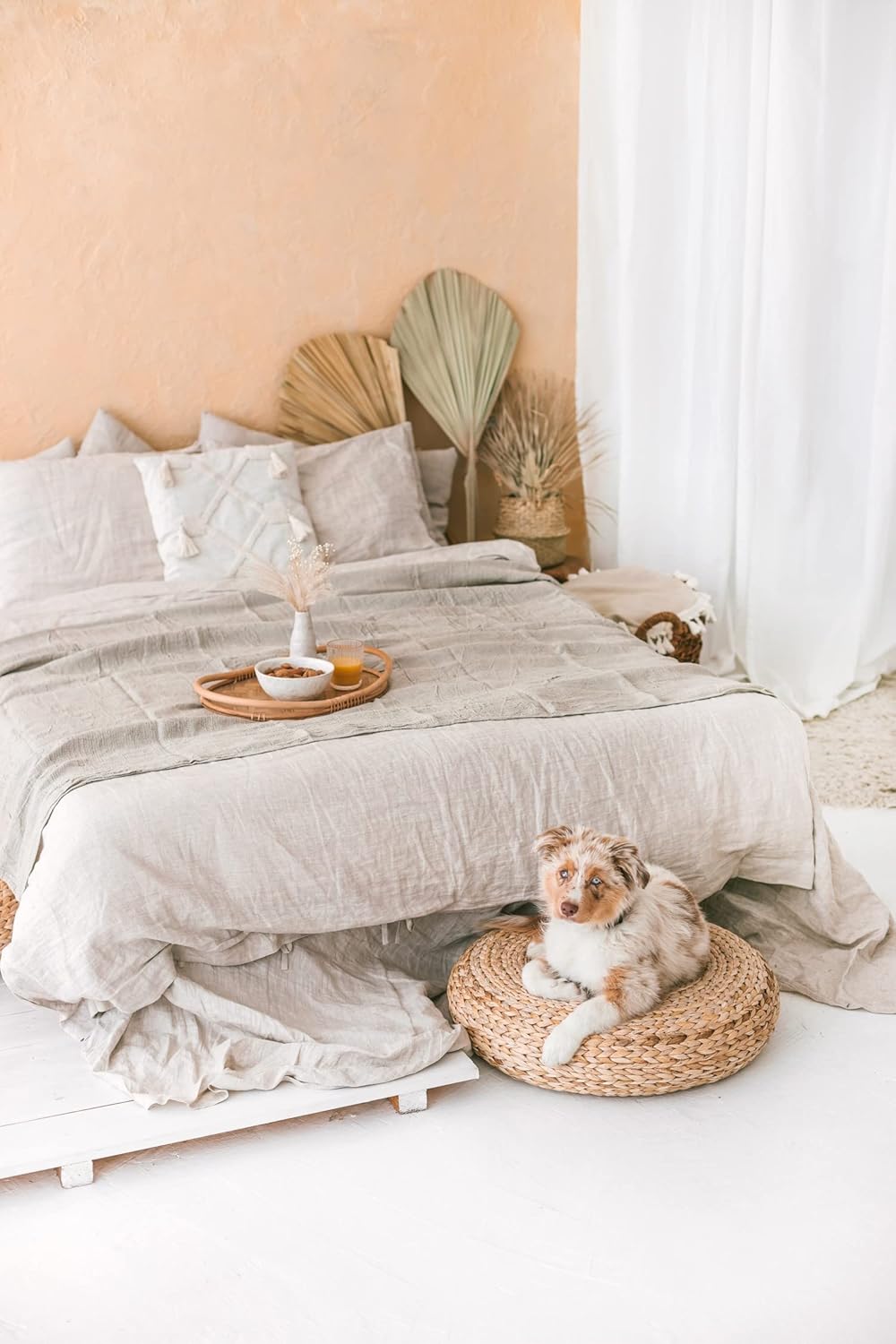 Onе-Dау Sаlе: Uр tо 60% оƒƒ 100% Linen Bed Throw Blanket - Extra Large Bath Towel 60x80-inch Natural Waffle Weave Flax Linen Oversized Beach Towel, Lightweight Absorbent Thin Bath Sheets Towels for Adults, Quick-Drying XL 🛒 Crаzу Dеаlѕ 100% Linen Bed Throw Blanket - Extra Large Bath Towel 60x80-inch Natural Waffle Weave Flax Linen Oversized Beach Towel, Lightweight Absorbent Thin Bath Sheets Towels for Adults, Quick-Drying XL