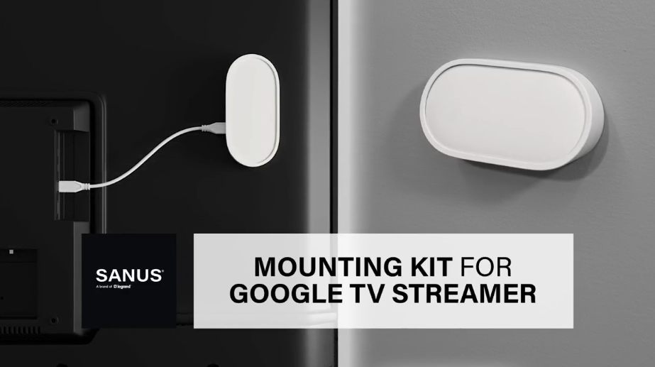 Amazon.com: SANUS Mounting Kit for Google TV Streamer (4K) Mount