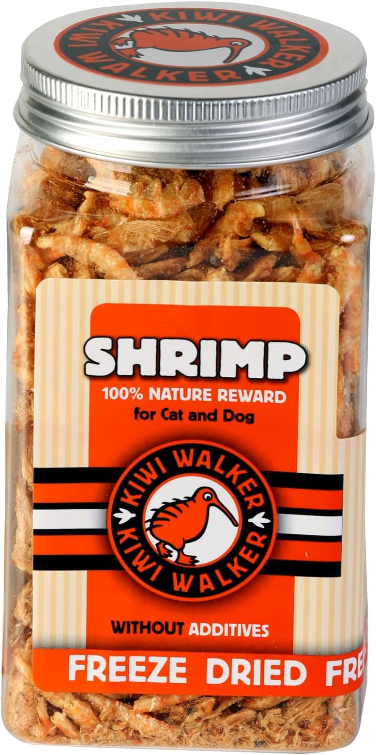 Freeze Dried Grain Free Snack Shrimp Cat and Dog Treats - 50G