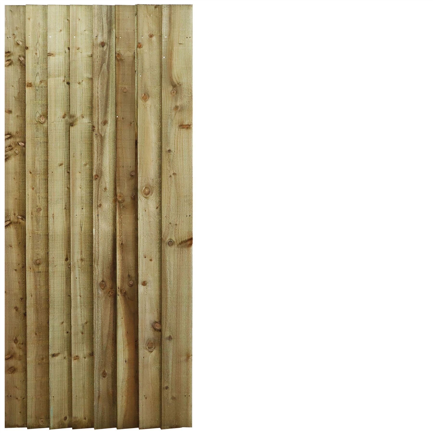 Made2Measure Bespoke Custom Widths: Upto 75CM by Upto 6ft (180cm High) Feather Edge Semi-Braced Flat Top Pathway Garden Pedestrian Gate Hinge Pack Option Removed