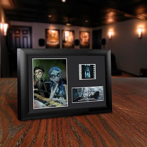 Miniatura 4 de Trend Setters Tim Burton's Corpse Bride - Dúo de piano - FilmCells - Presentación de escritorio MiniCell de 7 x 5 pulgadas - Con clip de película de