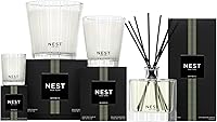 Vista 6 de NEST New York Vela votiva perfumada, bambú, 2 onzas, tiempo de combustión de hasta 28 horas, recipiente de vidrio reutilizable