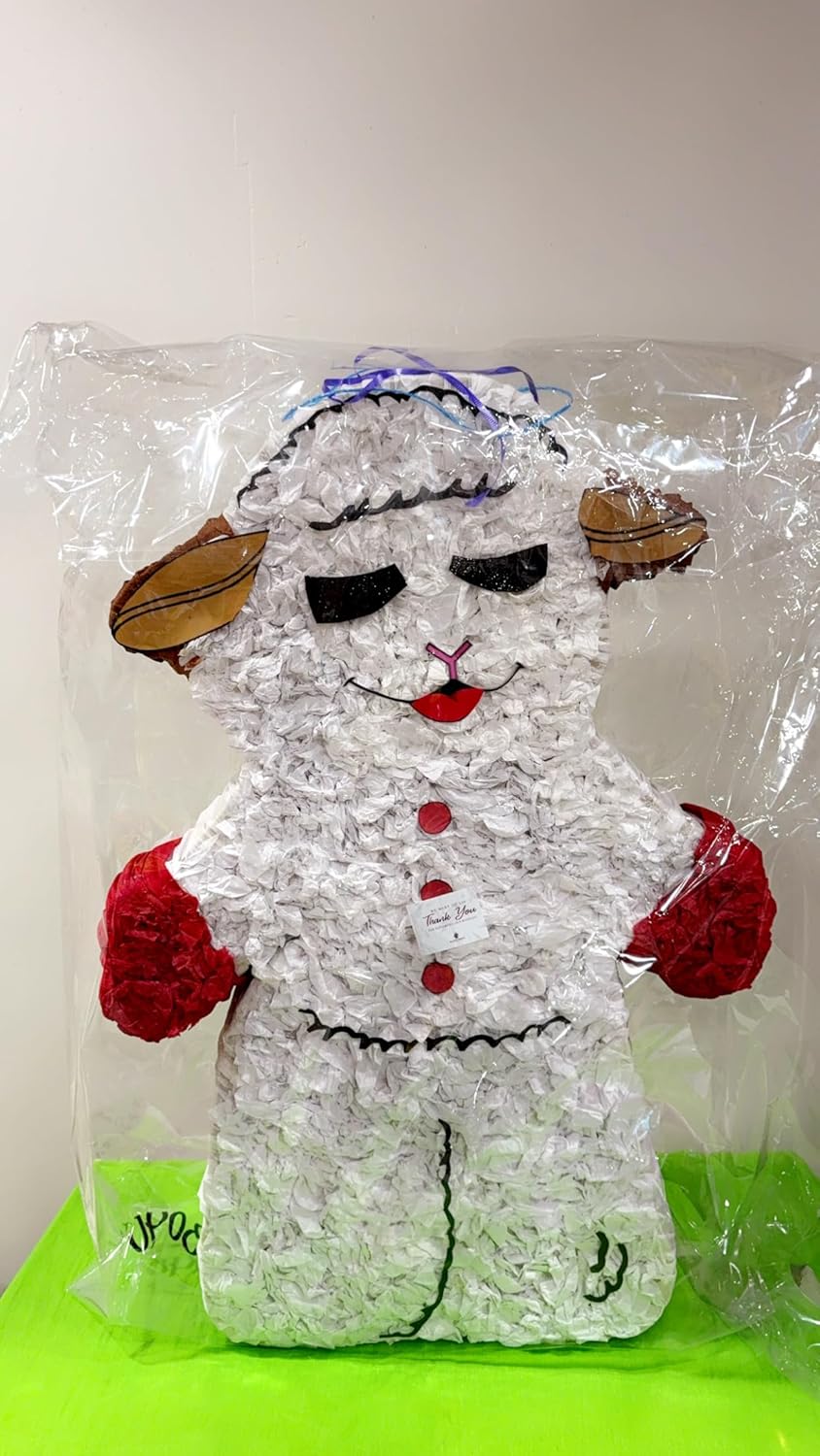 Pet Traditional Birthday Pinata Party Decoration, Chomp Lamb Piñata Party Decoration, Kids Birthday Party Supplies, Dog Birthday Party Idea