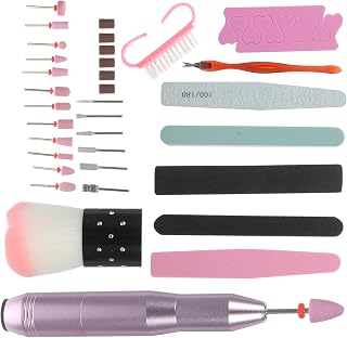 Electric Nail Drill Kit USB Mini Portable ABS Manicure Tool