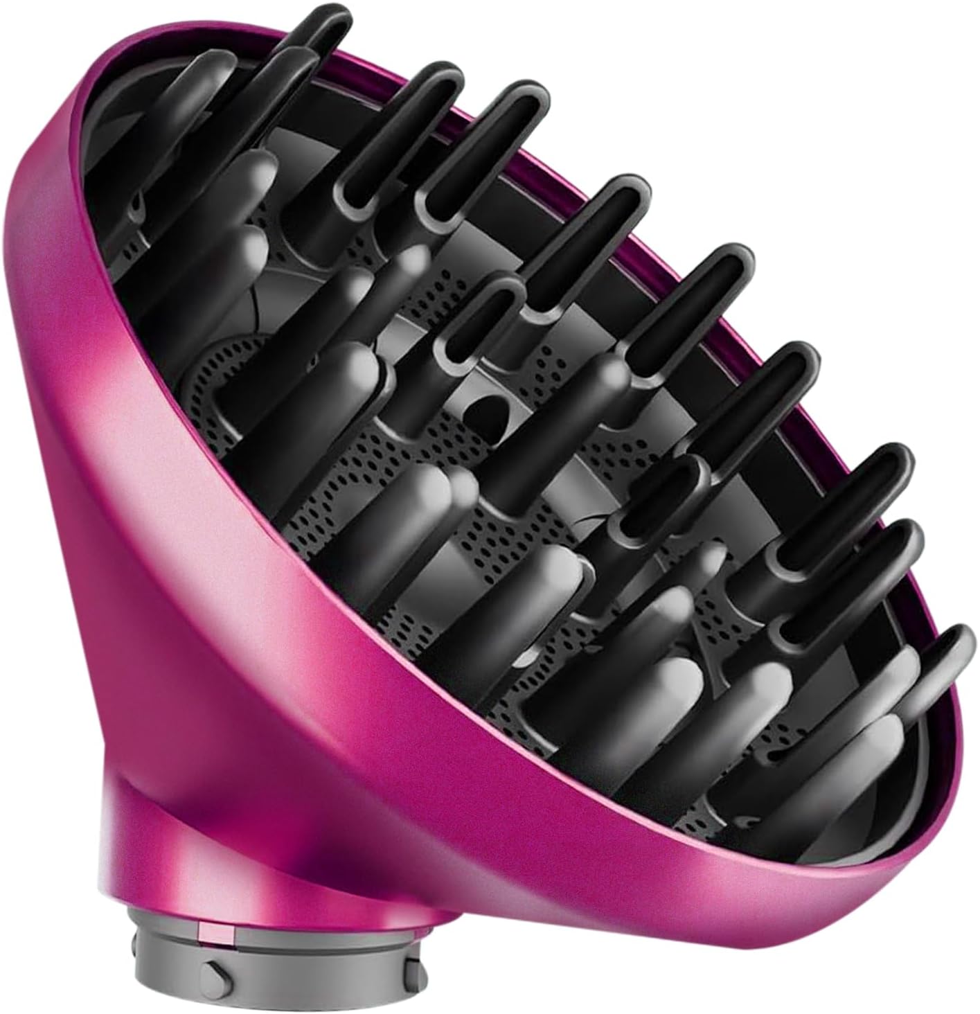 Upgraded Diffuser for Dyson Airwrap Attachment HS05, HS03, HS01, Converting for Dyson Airwrap Styler to Hair Dryer, Biger Air Diffuser Nozzle Accessories, Rose Red