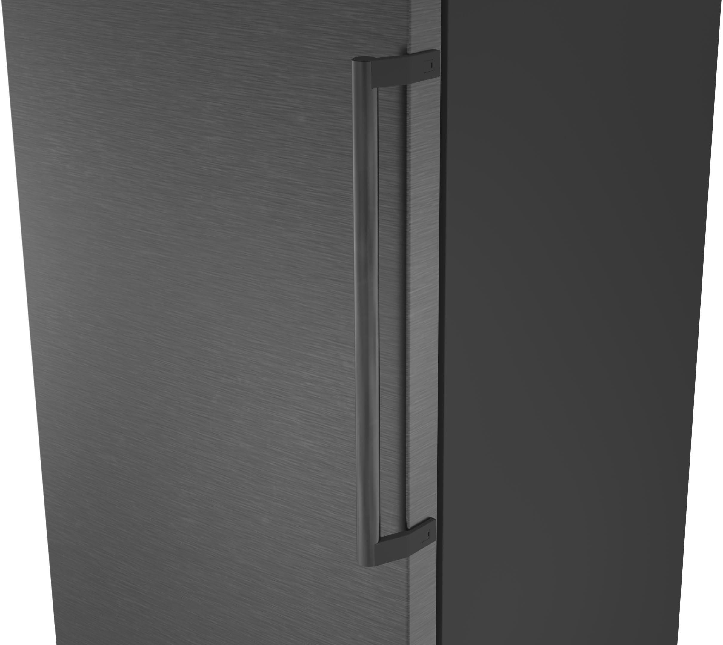 Siemens iQ500 Freistehender XXL Kühlschrank 186,2 x 59,5 cm, KS36NAXCG, 402 L Kühlen, Total noFrost, Nahtlose Platzierung, hyperFresh 0°C Schubladen, LED-Beleuchtung, antiFingerprint Schwarzer Stahl