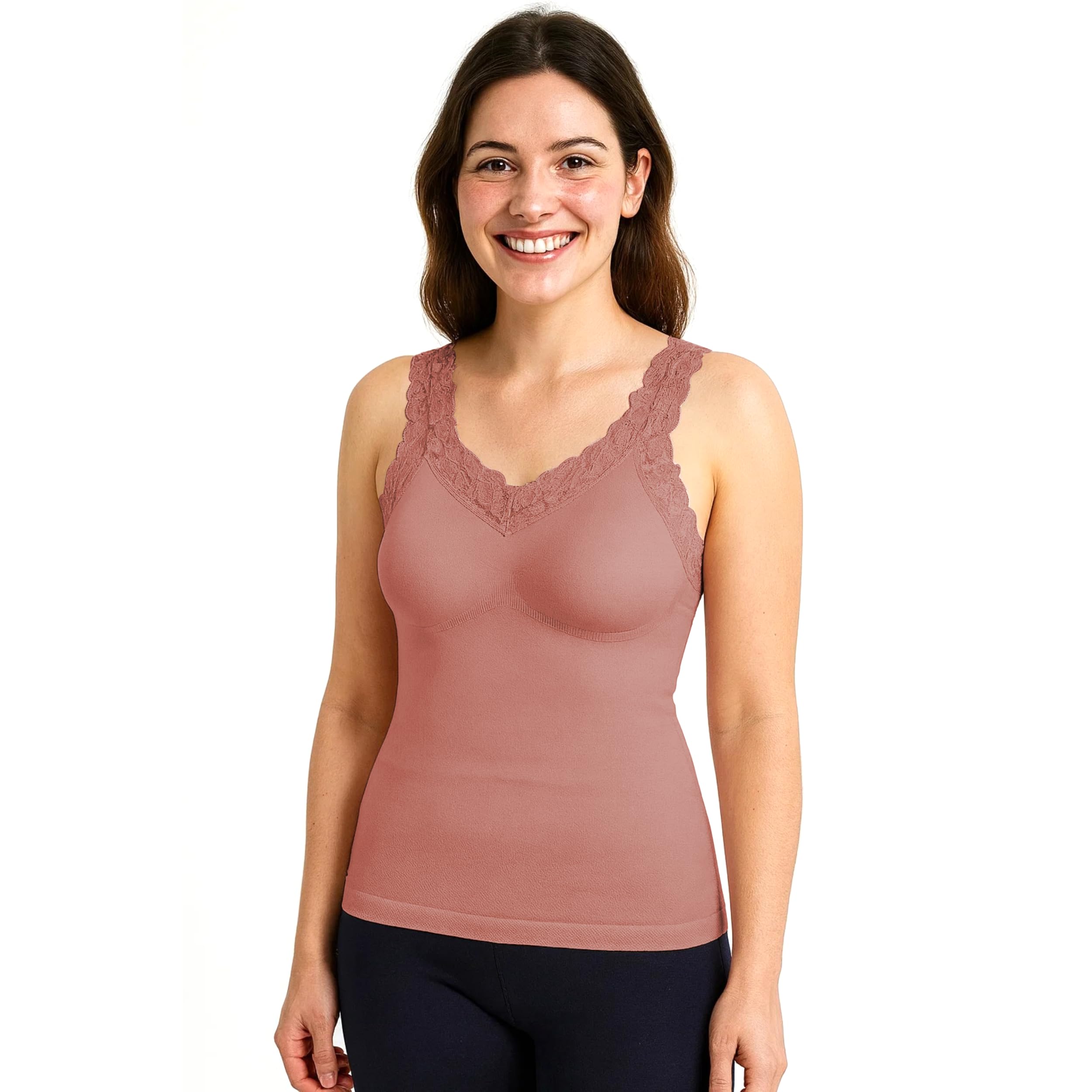 eleg & stilance Women Thermal Vest – Winter Warm Fleece Lined Sleeveless Tank Top | Soft & Stretchable Innerwear Undershirt for Cold Weather-picture-40