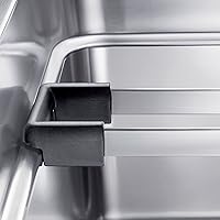 Vista 3 de BLANCO 235906 Fregadero de secado de rieles de acero inoxidable