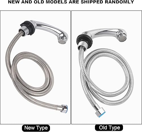 Miniatura 8 de Cabezal rociador de tazón de champú de salón, cabezal rociador de mano y manguera para silla de cama de champú, grifo de lavabo de lavado de