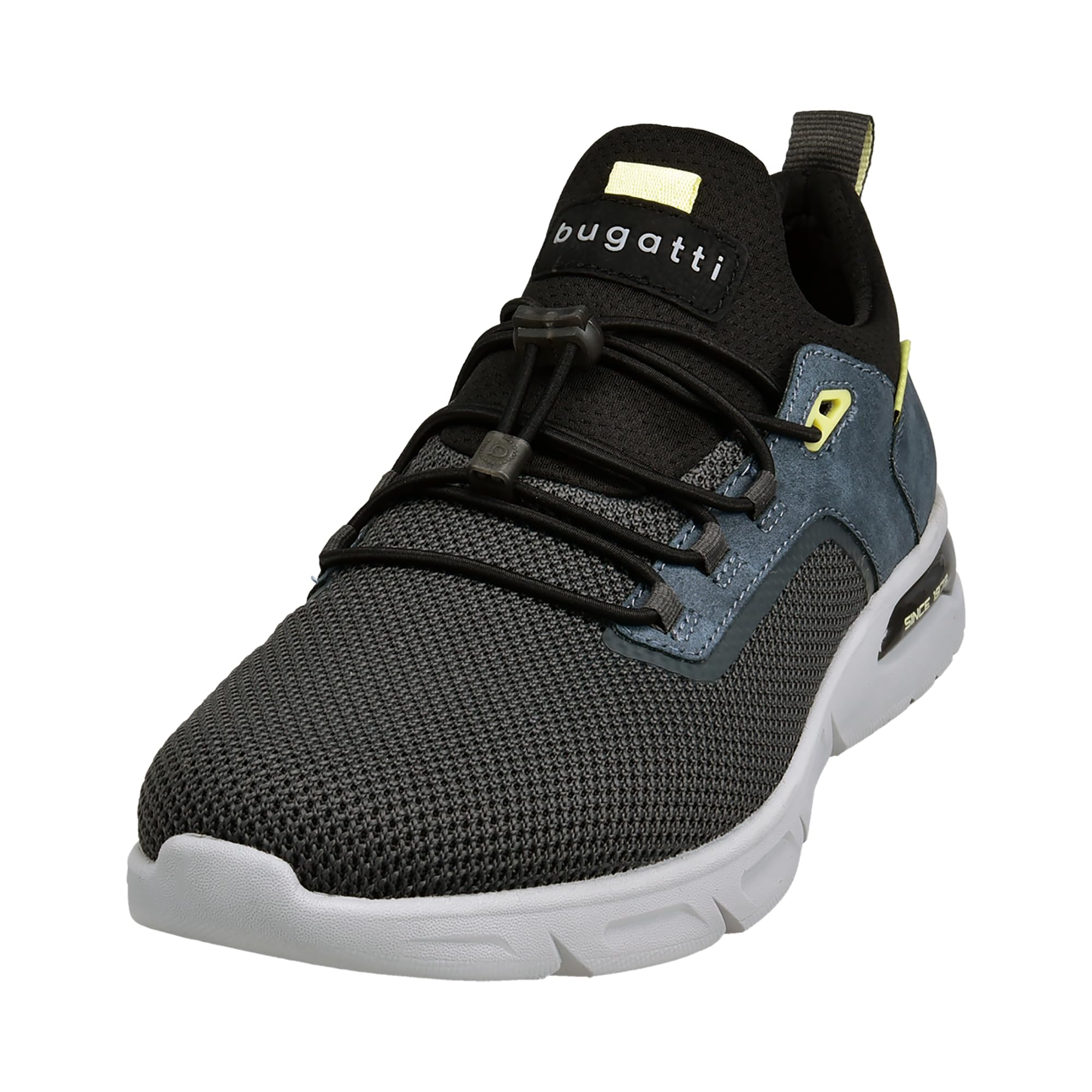 Bugatti Herren Atmungsaktives Turnschuhe Leichtgewichts Mesh Obermaterial Laufschuhe Ultraleichte Sohle Sneaker Elastischen Schnürsystems